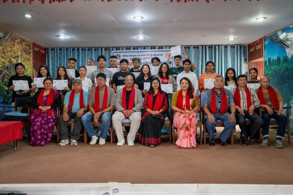 काठमाडौं वडा २७ बाट एक वर्षमा ७ सयभन्दा बढीलाई सीपमूलक तालिम
