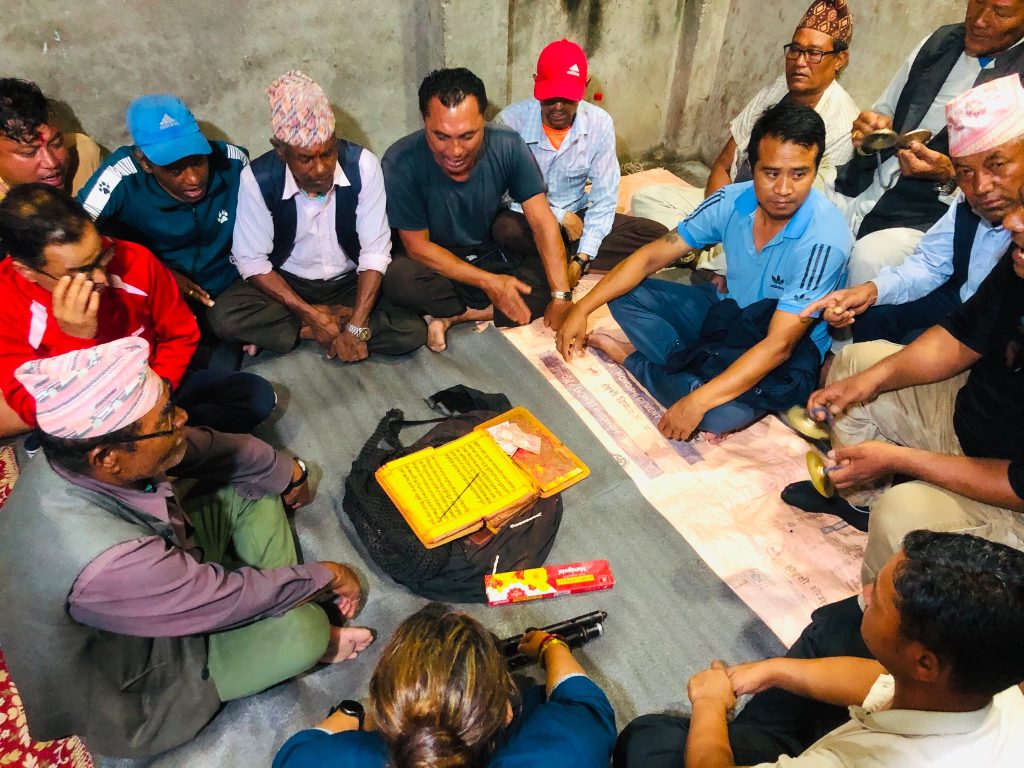 टोखामा गुंला पर्व तथा चतुर्मास भजन सुरु