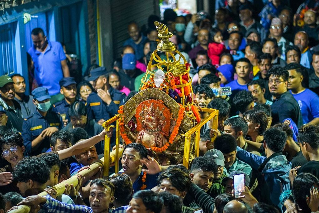 पचली भैरव जात्रा आज विशेष विधिपूर्वक मनाइँदै, राति हनुमानढोका पुर्‍याइने