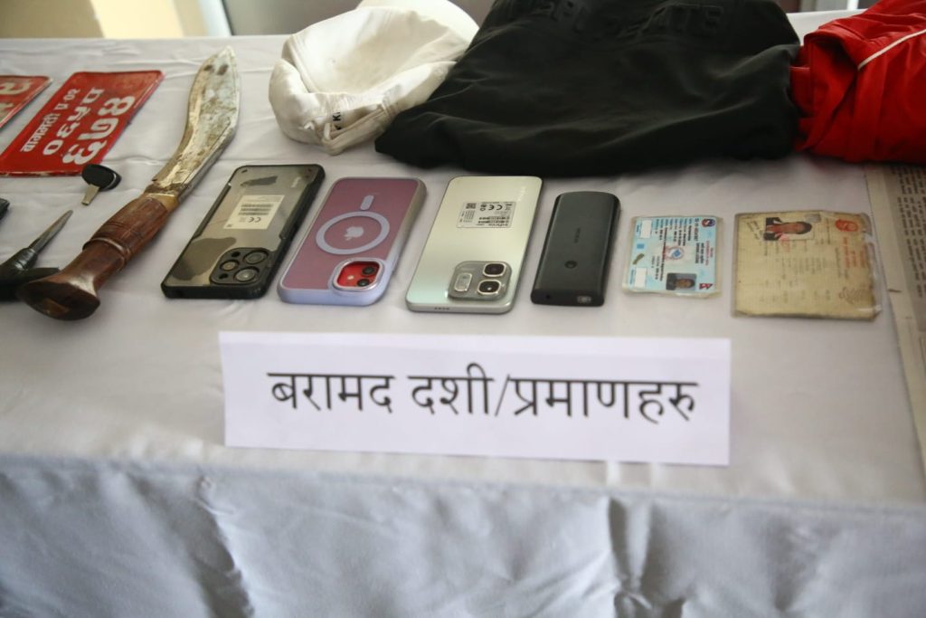 सिक्री लुटपाट र मोटरसाइकल चोरीमा संलग्न ‘कर्मा समूह’का नाइकेसहित पाँच जना पक्राउ